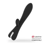 Двухмоторный вибратор Brilly Glam Erik – 22 см (8.7″) – черный — Фото 6