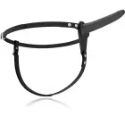 Fetish Submissive Silicone Strap-On System strap-on vibraator – 15 cm – must — Foto 6
