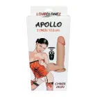 APOLLO-LOVECLONEX Reālistisks rotējošs vibrators – 18 cm (7″) – miesas krāsā — Foto 8