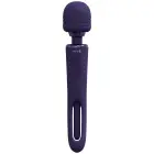 Kiku двусторонний wand вибратор со стимулятором точки G с функцией взмахов – 18 cm (7″) – фиолетовый — Фото 6