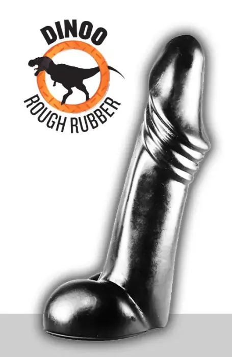 Agili rievots dildo – 22 cm (8.7″) – Caurspīdīgs