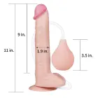LoveToy Squirt Extreme Dildo – realistic dildo – PVC – flesh – 27.9 cm — Photo 2