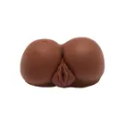 Big Ass Banger Vibrating Masturbator – Brown — Photo 4