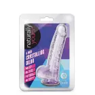 Naturally Yours Crystalline Dildo – 15.2 cm (6″) – Purple — Photo 1