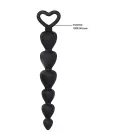 Silicone Anal Beads – 17.5 cm – Black Photo