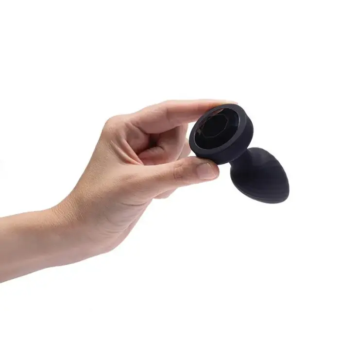 Вращающийся анальный вибратор Achelous – 10 см – Clear Фото num