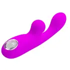 PRETTY LOVE Skylar triušio vibratorius – violetinis — Nuotrauka 5
