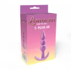 Lovesecret Sensual T-Plug 08 – 9.3 cm – Фиолетовый Фото num