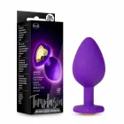Blush Temptasia Heart Base Plug – M – Purple — Photo 3