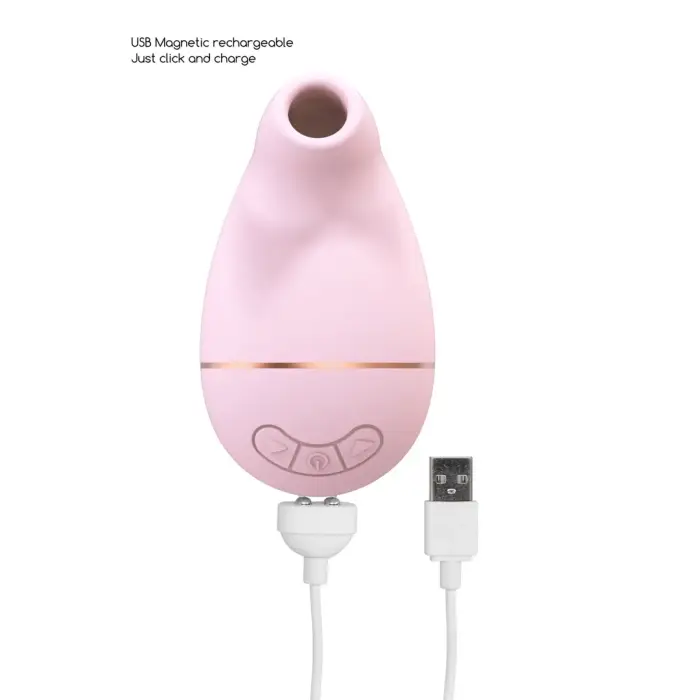 Kissable sūkšanas vibrators – rozā Foto 7