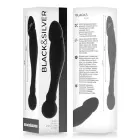 Black&Silver Karl Model G-punkti anaaldildo – 18 cm (7″) – Must — Foto 5