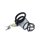 Chastity Cage Squares – Black — Photo 6