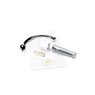 Le Wand Mini Pleasures Set – minivibrozizlis + nerūsējošā tērauda loks — Foto 1