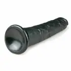 ToyJoy RealRock – realistlik PVC dildo imikupiga – must – 28,5 cm — Foto 4