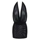 Noir Orgia Luminara halter-kaelusega minikleit – must – L — Foto 5