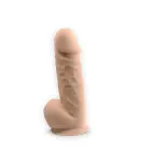 Model 1 realistlik vibraator puldiga – 21.5 cm (8.5″) – nahavärv — Foto 5