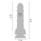 Playhouse Spiral Tease vibrating dildo with remote – silicone – XL – black — Photo 10
