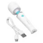 Classique Mini wand masāžas vibrators – 14.1 cm (5.55″) – balts — Foto 8