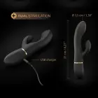 Dorcel Glam кролик-вибратор – 21.8 cm (8.5″) – черный — Фото 6