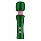 FemmeFunn Bougie Wand – компактный металлический массажёр-вибратор (wand) – зелёный – 14,5 см — Фото 2