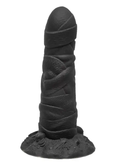 Mummy Dong Realistic Dildo – 23 cm (9″) – Black