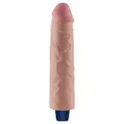 Real Softee uzlādējams vibrējošs dildo – 23 cm (9″) – Miesas krāsa Foto 5