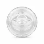 FPPR Dual-Entry caurspīdīgs masturbators – 13 cm – caurspīdīgs — Foto 8