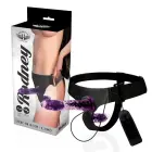 Harness Attraction Rodney vibreeriv topeltsüsteem 18 cm – must — Foto 1