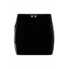 Guilty Pleasure Strike Skirt – Datex mini skirt with elastic waistband – black – Size: XL — Photo 3