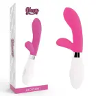 Glossy Jackson truša vibrators – 12 cm – rozā — Foto 1