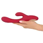 Sweet Smile кролик-вибратор с вибрирующим язычком и двойной стимуляцией – 24.2 cm (9.5″) – розовый — Фото 7