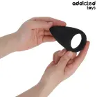 Addicted Toys Teardrop-Shaped Intimate Support Ring – Black — Photo 2
