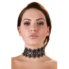 Cottelli Collection чёрный чокер, вышитый жемчугом и стразами 36cm — Фото 3