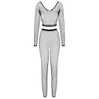 Cottelli FANTASY Mesh Top and Leggings Set – Black – S/L — Photo 5