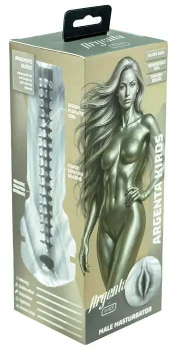 Feel Argenta Kiros masturbatorius – sidabrinis