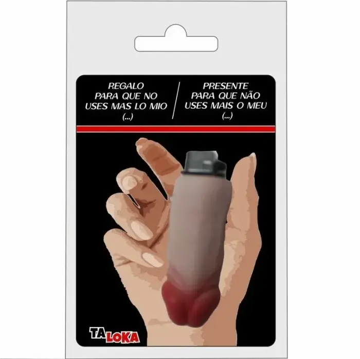 Taloka Novelty Lighter – refillable – skin tone