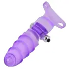 Double Vibrating G-Spot Glove – 16 cm (6.25″) – Purple — Photo 3