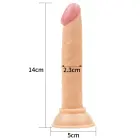 LoveToy Enduro Blaster Realistic Dong – реалистичный дилдо – ПВХ – телесный – 12,7 см — Фото 5