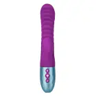 FemmeFunn Delola dubultā blīvuma rievots vibrators – 23.6 cm (9.3″) – violets — Foto 3