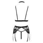 Abierta Fina Lingerie Set – Black – S — Photo 9