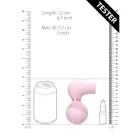 Irresistible Invincible rozā klitora stimulators – rozā Foto 6