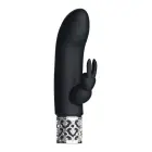 Dazzling uzlādējams lodes vibrators – 12 cm – melns — Foto 1