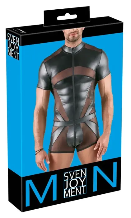 Svenjoyment Overall bodijs – melns – L