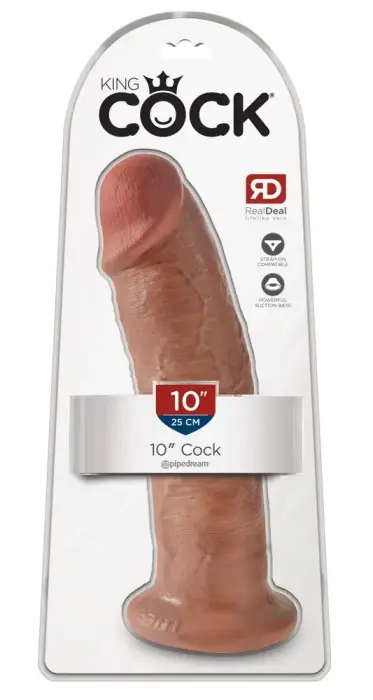 KC 10 Realistlik dildo – 25.4 cm (10″) – Nahavärv