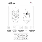 Livco Corsetti Fashion Kylssiam LC 90613 bodis – juodas – L/XL — Nuotrauka 6