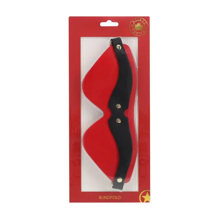 Milan Collection - Blindfold - Black/Red Foto 4