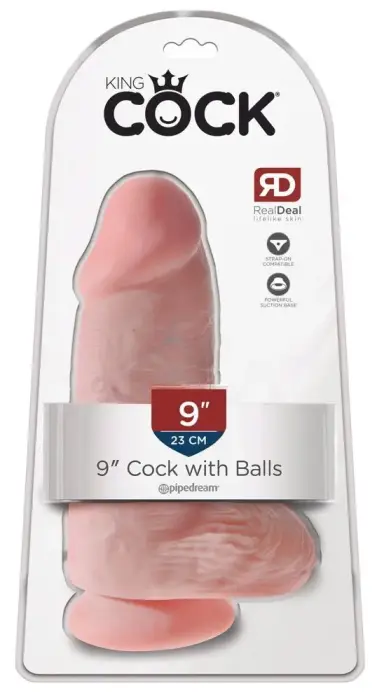KC Chubby Realistic Dildo – 23 cm (9″)