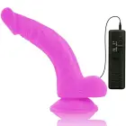 Diversia Flexible Vibrating Dildo – 21.5 cm (8.5″) – Purple — Photo 3