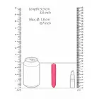 Vienas ātrums lodes vibrators – 9.3 cm (3.7″) – rozā Foto 3