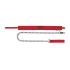 Sportsheets S&M Amor Red Collar & Leash Set with Heart Accent Vegan Leather — Photo 2